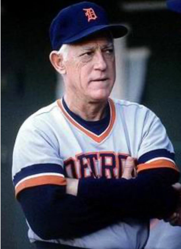 Sparky Anderson Detroit Tigers Official MLB Majestic Jersey product image 2