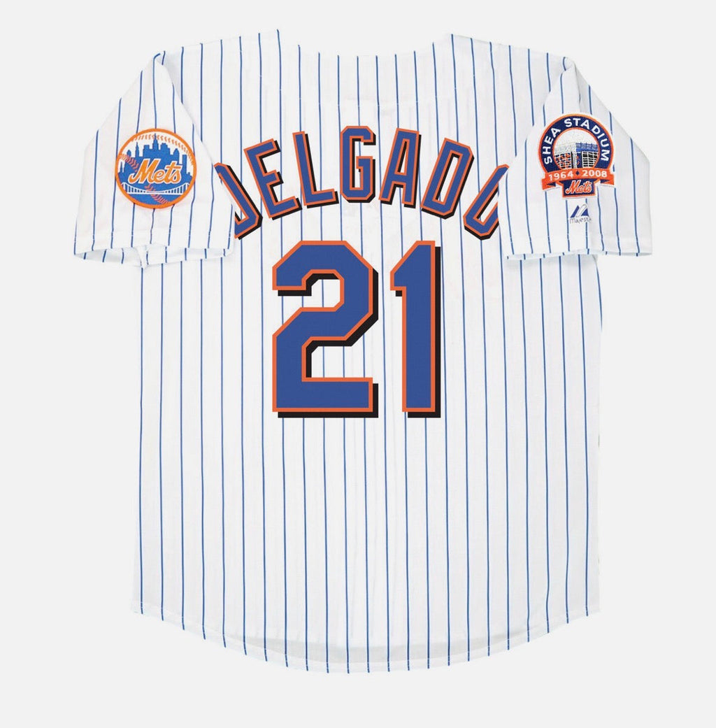 Carlos Delgado New York Mets Official MLB Majestic Jersey product image 1