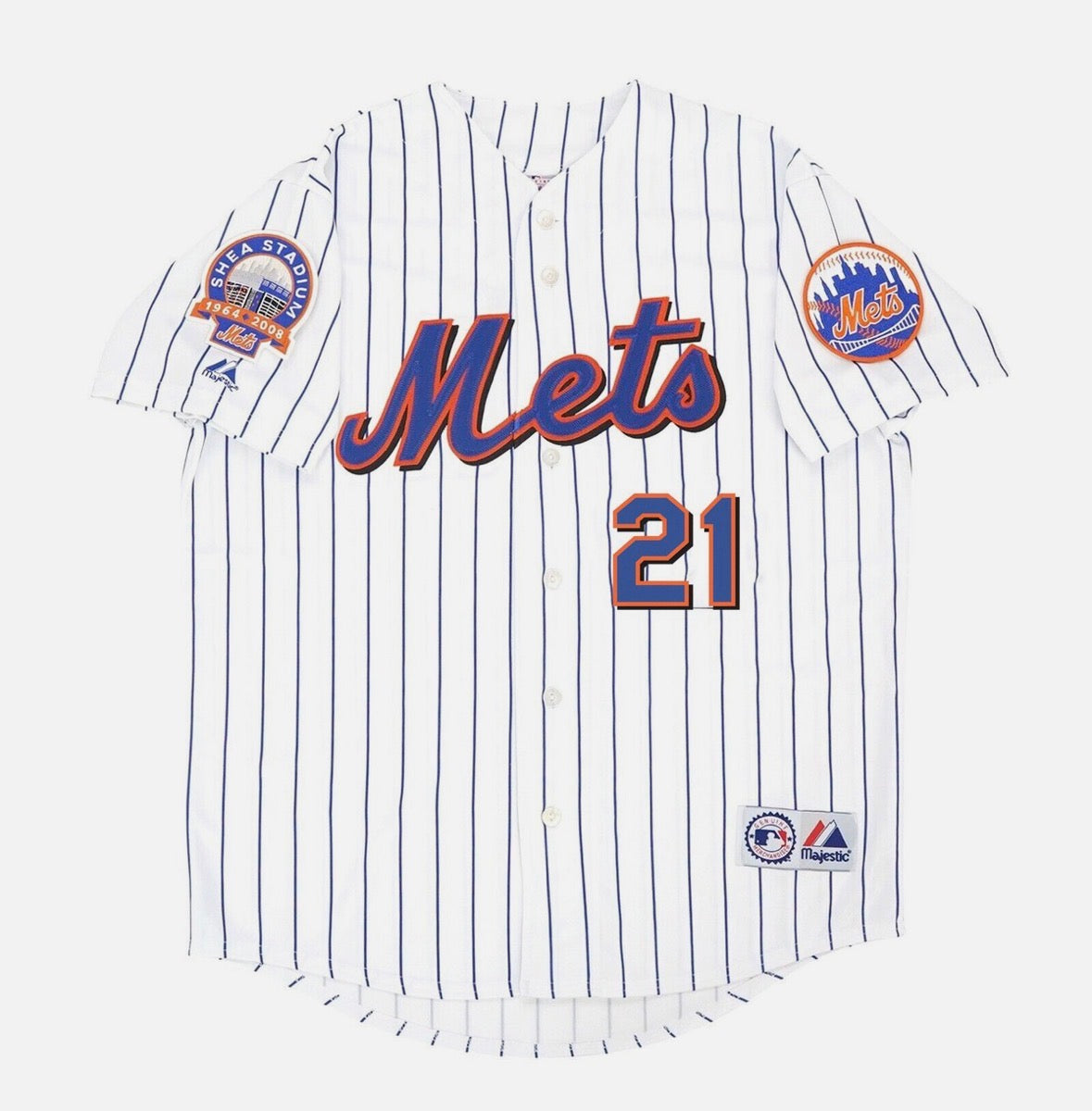 Carlos Delgado New York Mets Official MLB Majestic Jersey product image 2