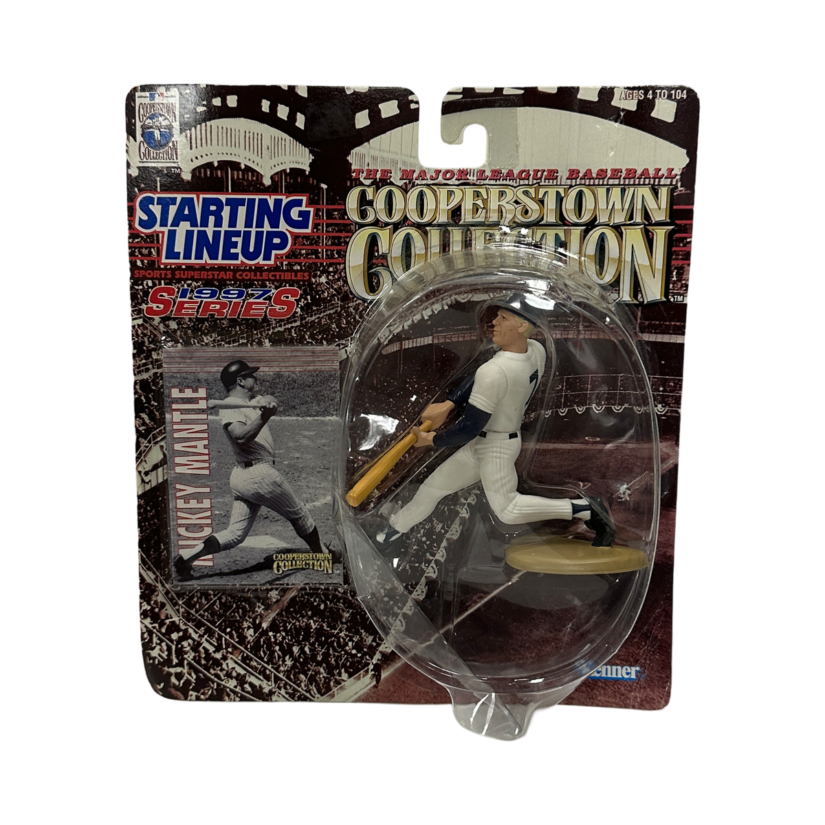 1996 Mickey Mantle Starting Lineup Cooperstown Collection Figure product image 1, provided for visual reference and product