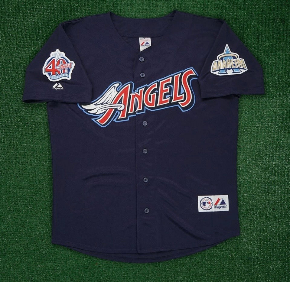Garrett Anderson Anaheim Angels Official MLB Majestic Jersey product image 2