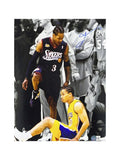 Allen Iverson Autographed Philadelphia 76ers Stepover Ty Lue 11x14 Beckett product image 1, provided for visual reference