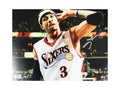 Allen Iverson Autographed Philadelphia 76ers Hand On Ear 11x14 Beckett product image 1, provided for visual reference and