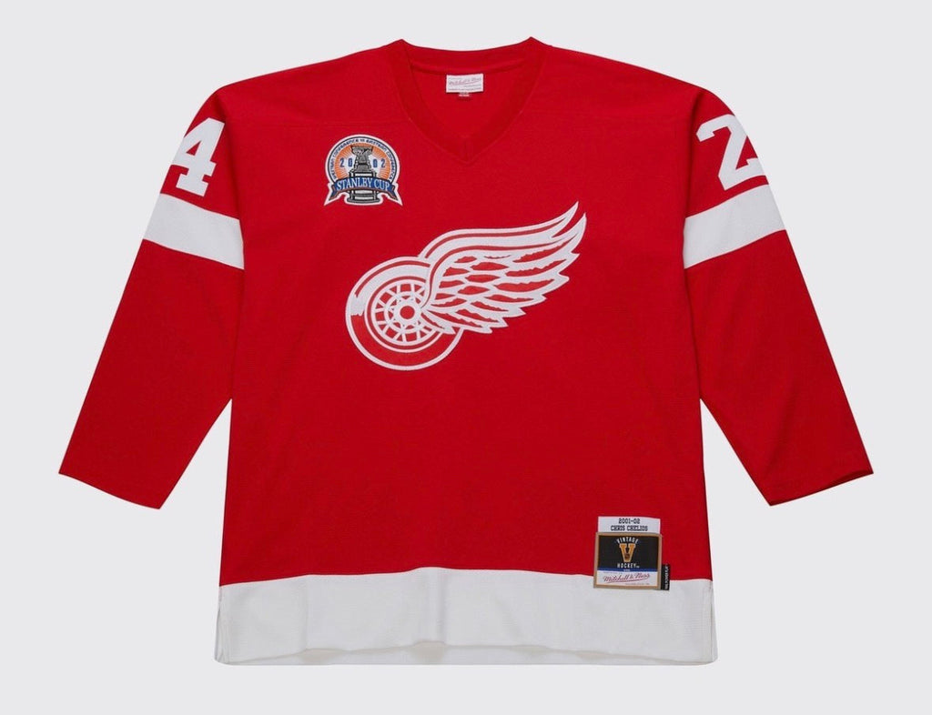 Chris Chelios 2001-02 Detroit Red Wings Official NHL product image 2