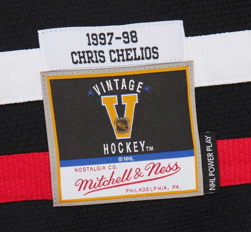 Chris Chelios Chicago Blackhawks Official NHL Mitchell & product image 2