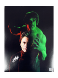 Stan Lee Autographed Incredible Hulk 16x20 ASI product image 1, provided for visual reference and product detail review