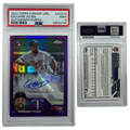 2023 Edouard Julien Autographed Topps Chrome Update Purple Refractor /250 #ACEJU PSA MINT 9 product image 1, provided for