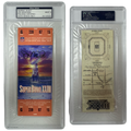 Joe Montana Autographed San Francisco 49’ers Super Bowl XXIII Reprint Ticket PSA Auto MINT 9 product image 1, provided for