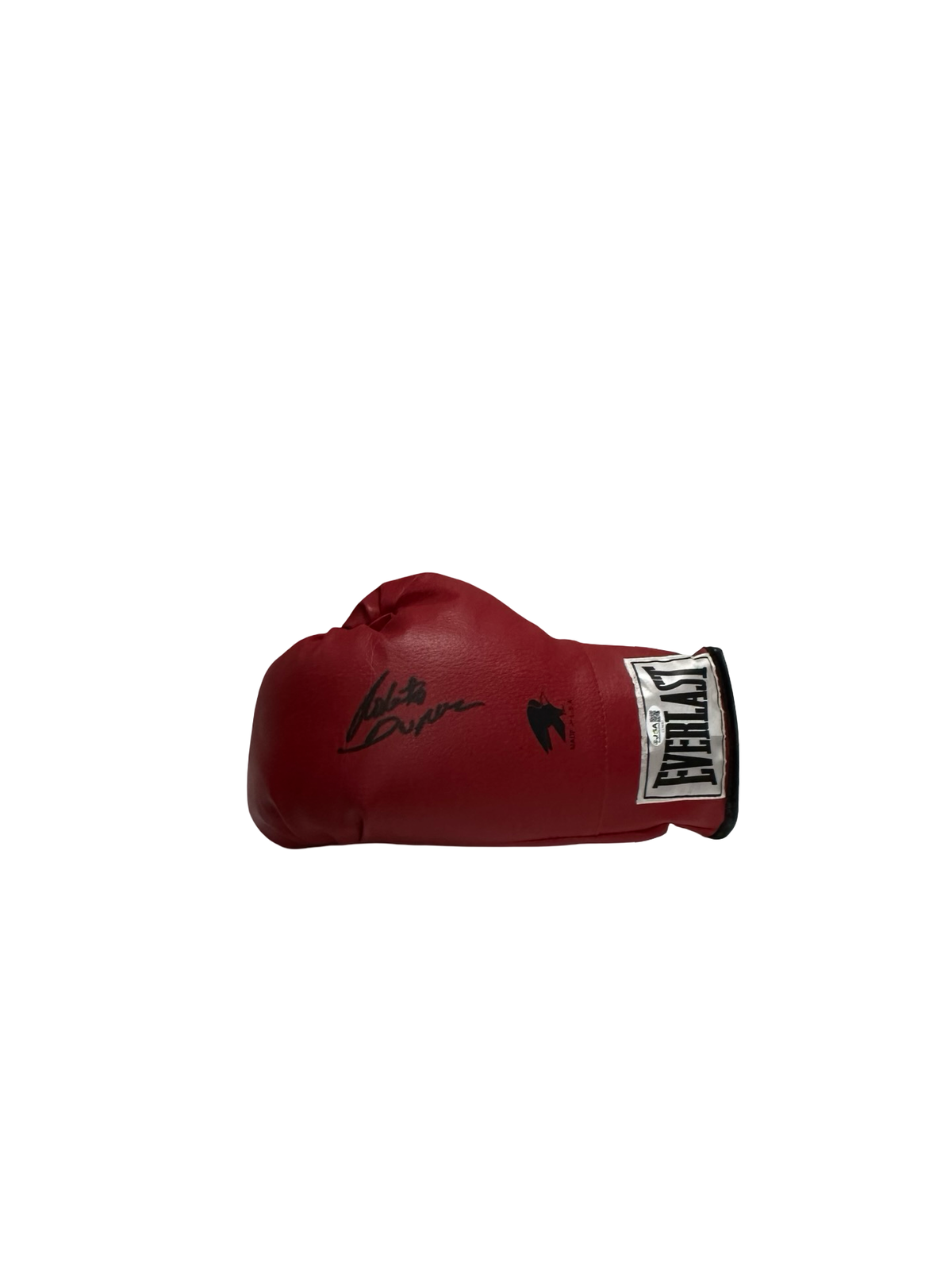 Roberto Duran Autographed Everlast Boxing Glove JSA product image 1, provided for visual reference and product detail review