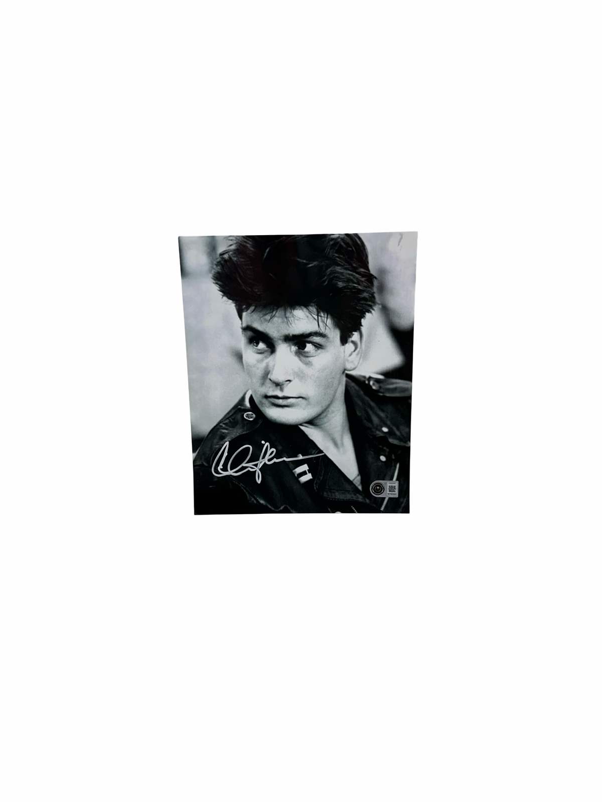 Charlie Sheen Autographed The Breakfast Club 8x10 Beckett BAS product image 1, provided for visual reference and product