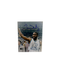 James Worthy 8X10 UNC Net Around Neck Beckett BAS product image 1, provided for visual reference and product detail review