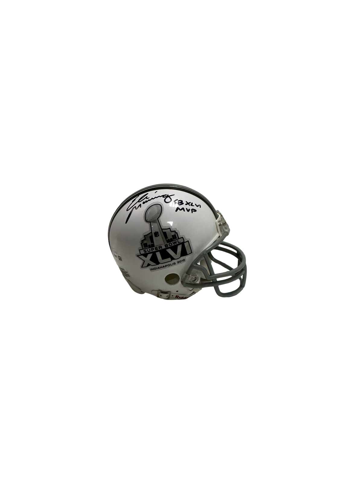 Eli Manning Autographed New York Giants Super Bowl MVP Inscription Mini Helmet Fanatics (Copy) product image 1, provided for