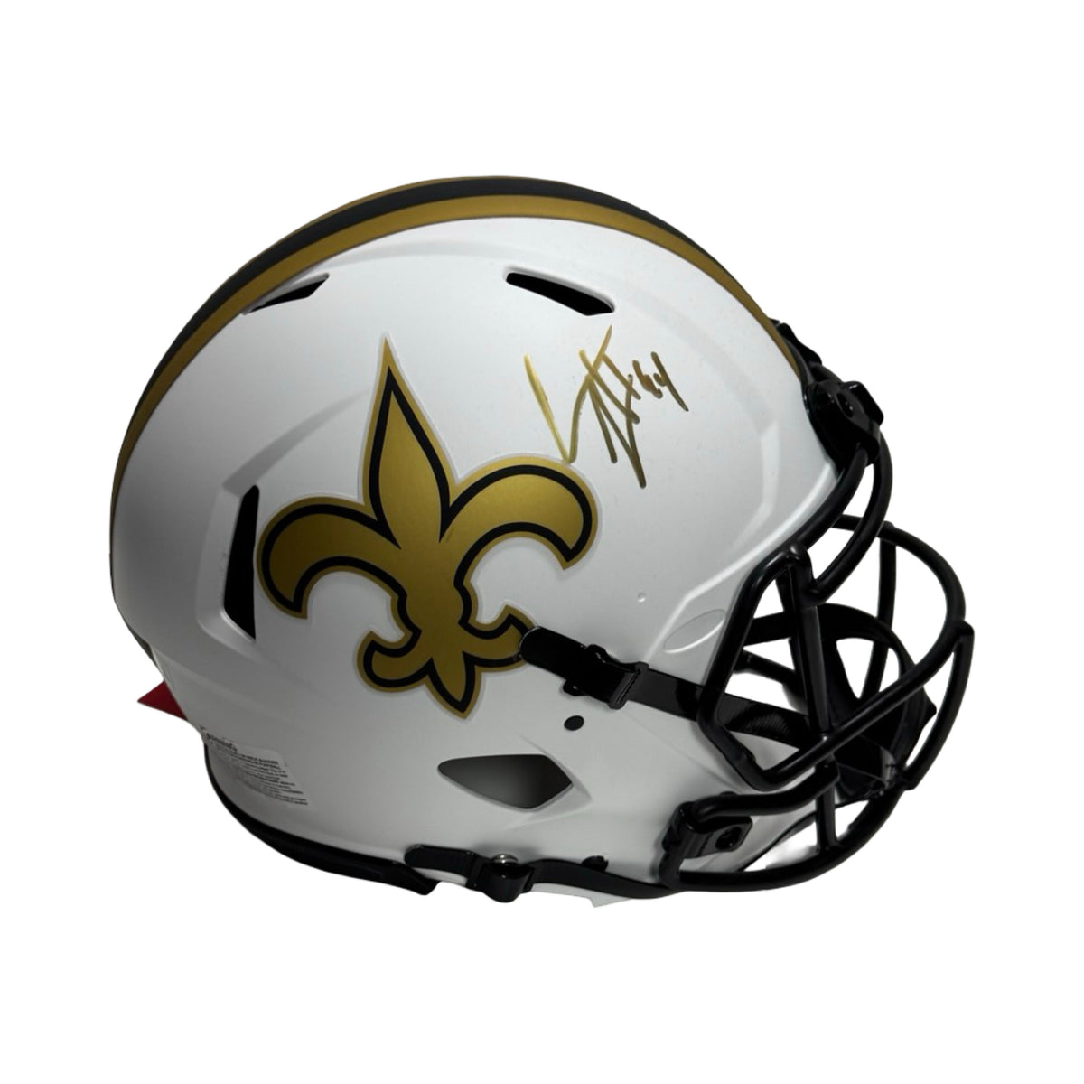 Cameron Jordan Autographed New Orleans Saints Lunar Eclipse Authentic Helmet Beckett BAS product image 1, provided for
