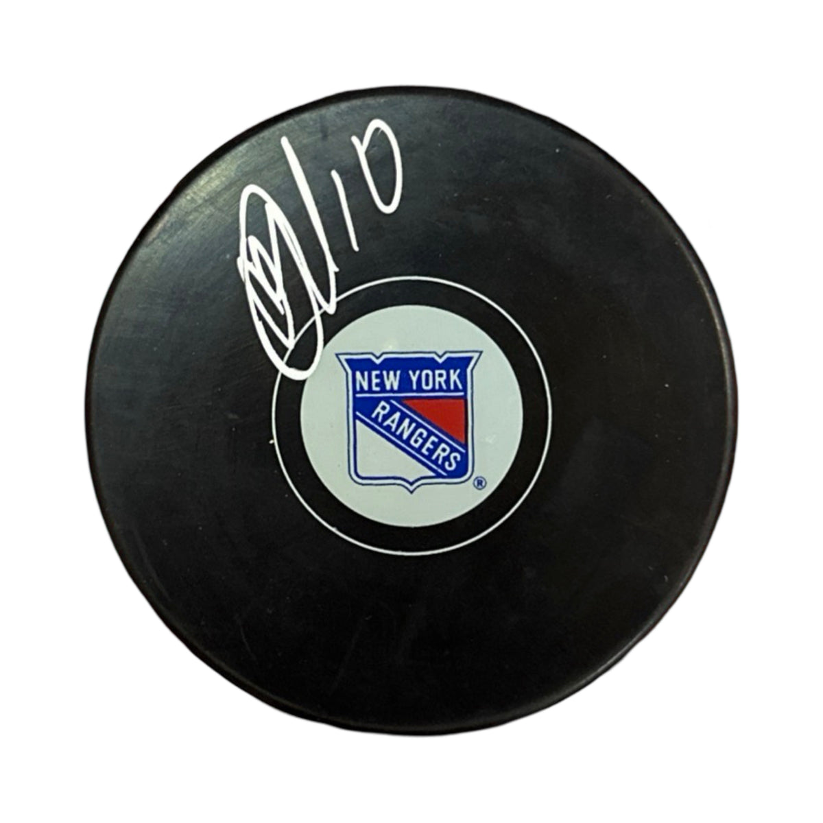 Artemi Panarin Autographed New York Rangers Replica Puck Beckett product image 1, provided for visual reference and product