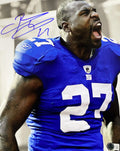 Brandon Jacobs Autographed New York Giants Scream 11x14 Photo Beckett BAS product image 1, provided for visual reference and