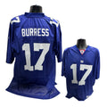 Plaxico Burress Unsigned New York Giants Blue Jersey product image 1, provided for visual reference and product detail review
