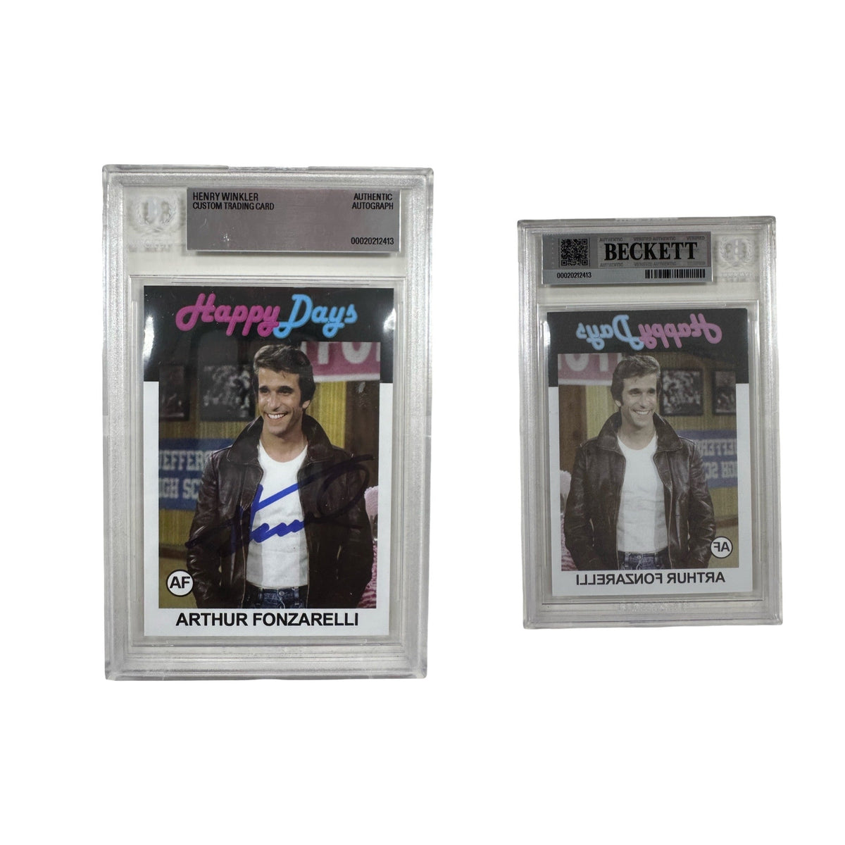 Henry Winkler Happy Days The Fonz Beckett Trading Card product image 1, provided for visual reference and product detail