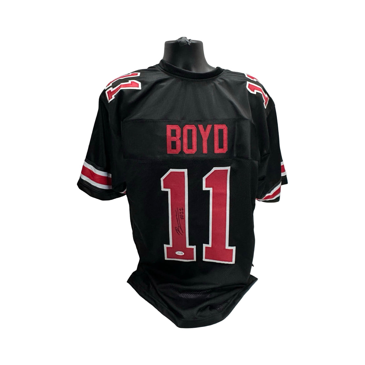 Brock Boyd Ohio State Buckeyes Black Jersey JSA COA product image 1, provided for visual reference and product detail review