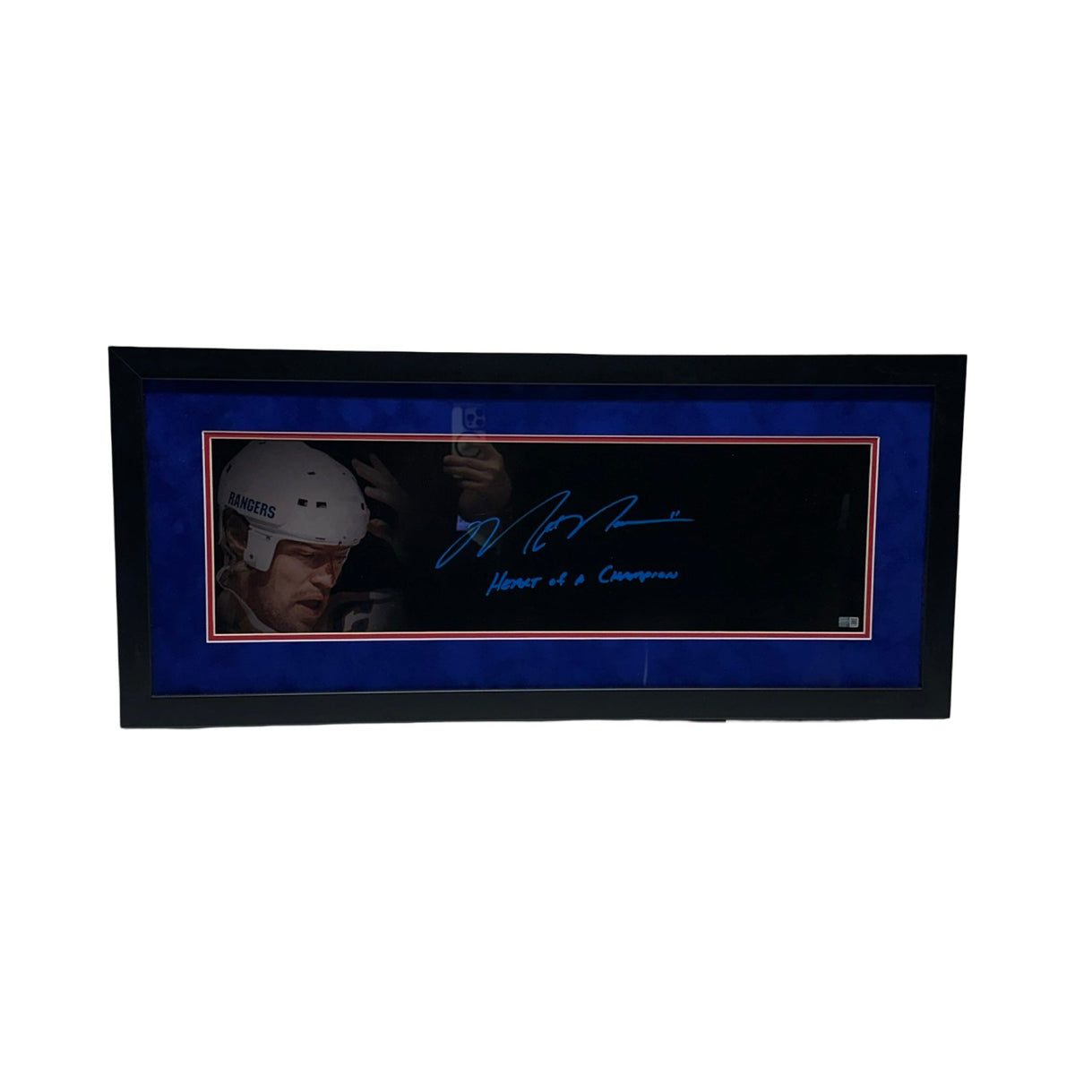 Mark Messier New York Rangers Autographed Framed 12x30 Photo Steiner CX product image 1, provided for visual reference and