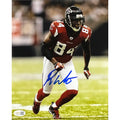 Roddy White Autographed Atlanta Falcons Runnin 8x10 Photo JSA COA product image 1, provided for visual reference and product