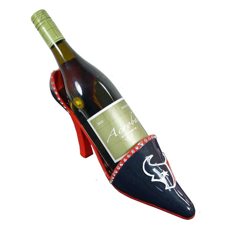 Houston Texans Official NFL Decorative Wine bottle holder product image 2