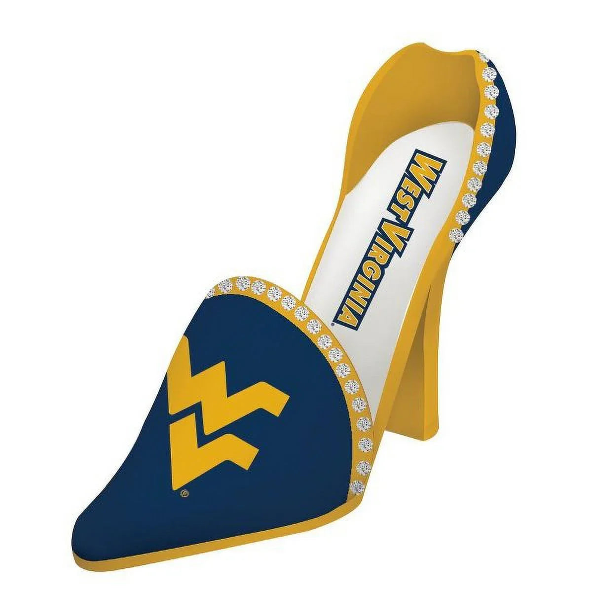 West Virginia Official NCAA Decorative Wine bottle holder product image 1
