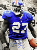 Brandon Jacobs Autographed New York Giants Spotlight 16x20 Photo Beckett BAS product image 1, provided for visual reference