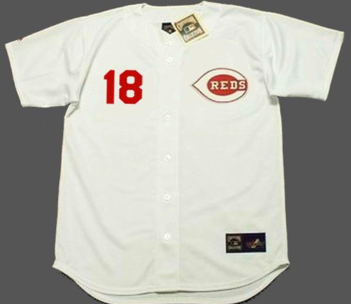 TED KLUSZEWSKI Cincinnati Reds Official MLB Majestic Jersey product image 2