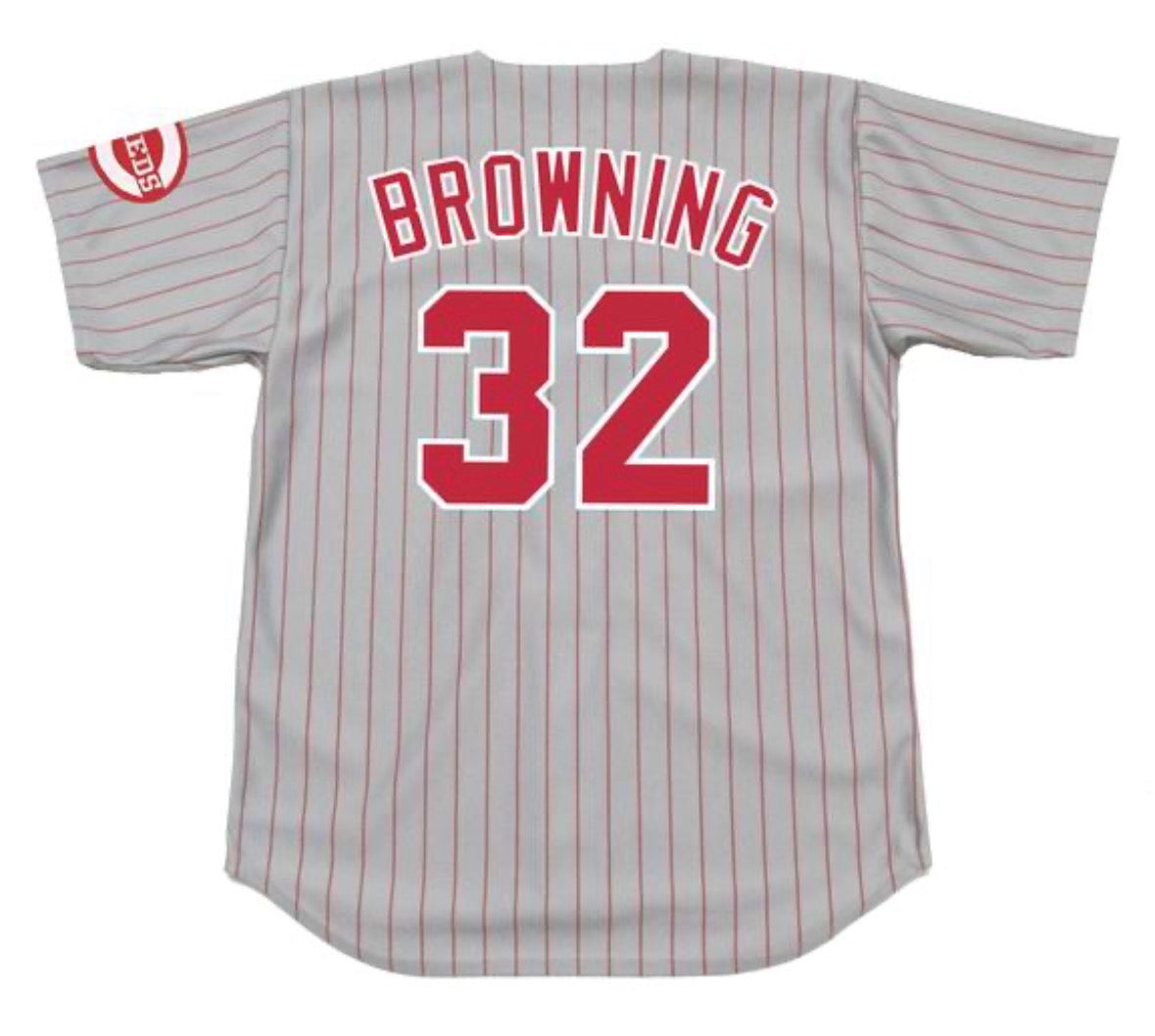 Tom Browning Cincinnati Reds Official MLB Majestic Jersey product image 1