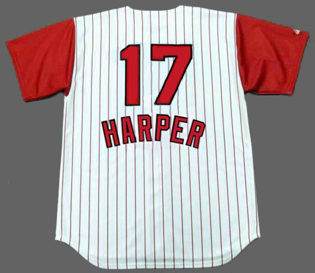 Tommy Harper Cincinnati Reds Official MLB Majestic Jersey product image 1