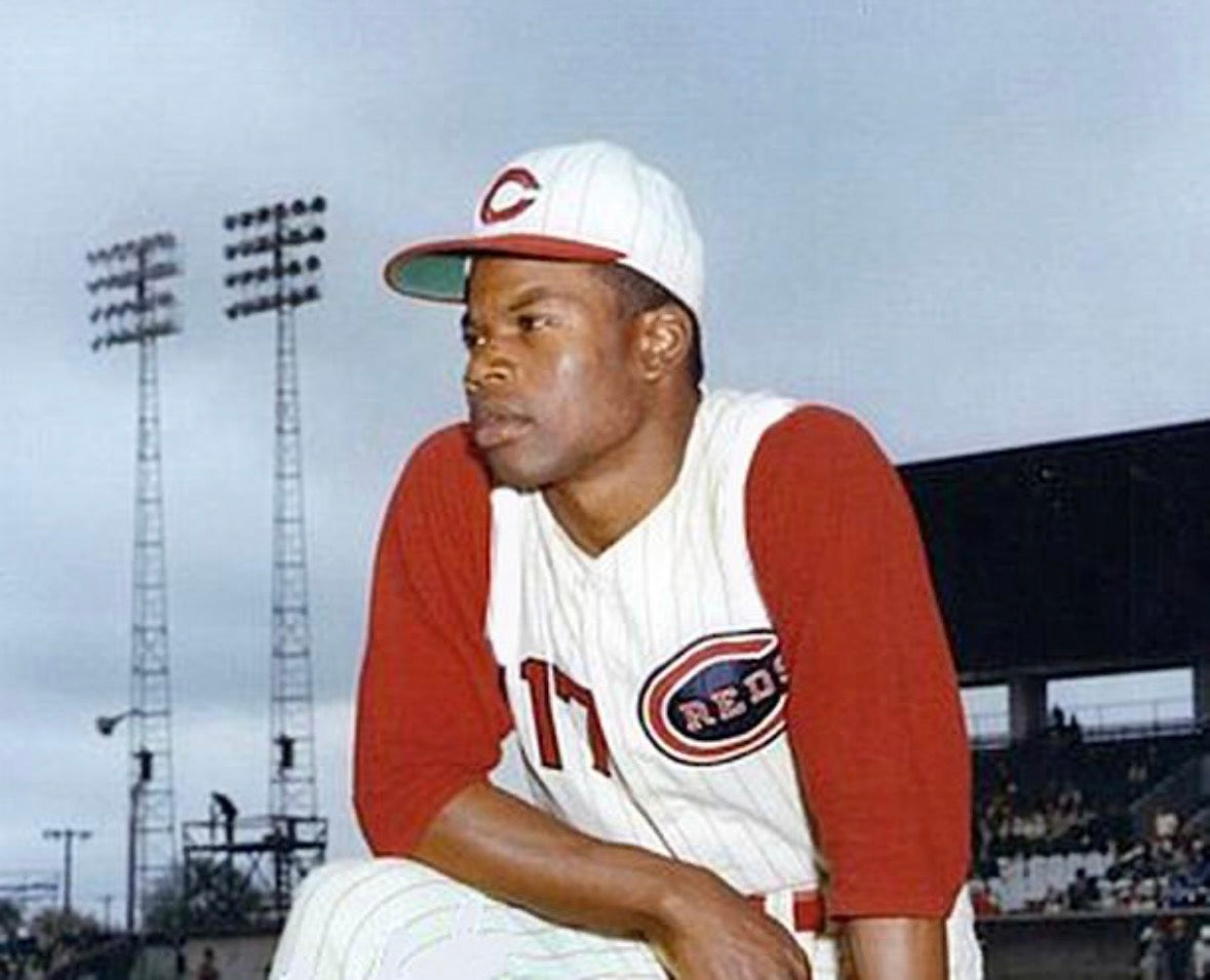 Tommy Harper Cincinnati Reds Official MLB Majestic Jersey product image 2