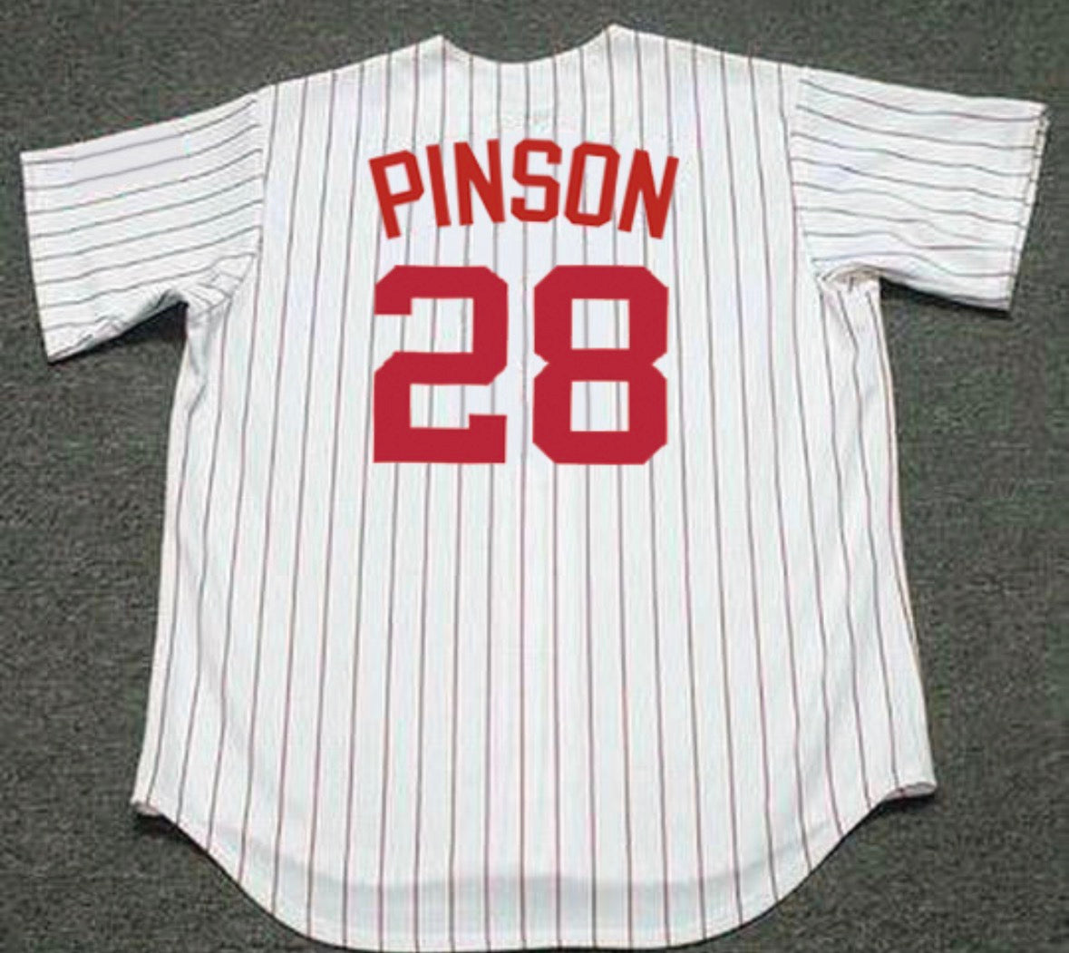 Vada Pinson Cincinnati Reds Official MLB Majestic Jersey product image 1