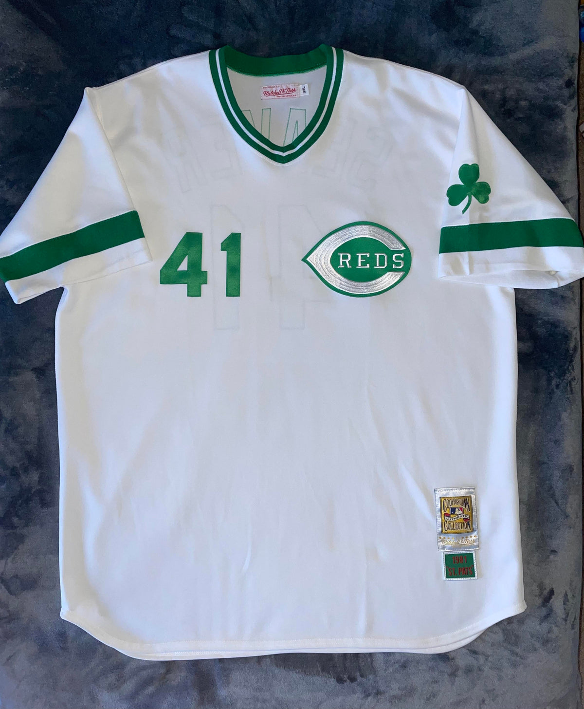 Tom Seaver 1981 Cincinnati Reds St. Patrick’s Day Official product image 2