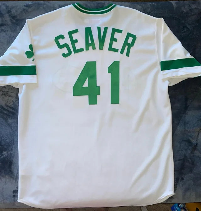 Tom Seaver 1981 Cincinnati Reds St. Patrick’s Day Official product image 1