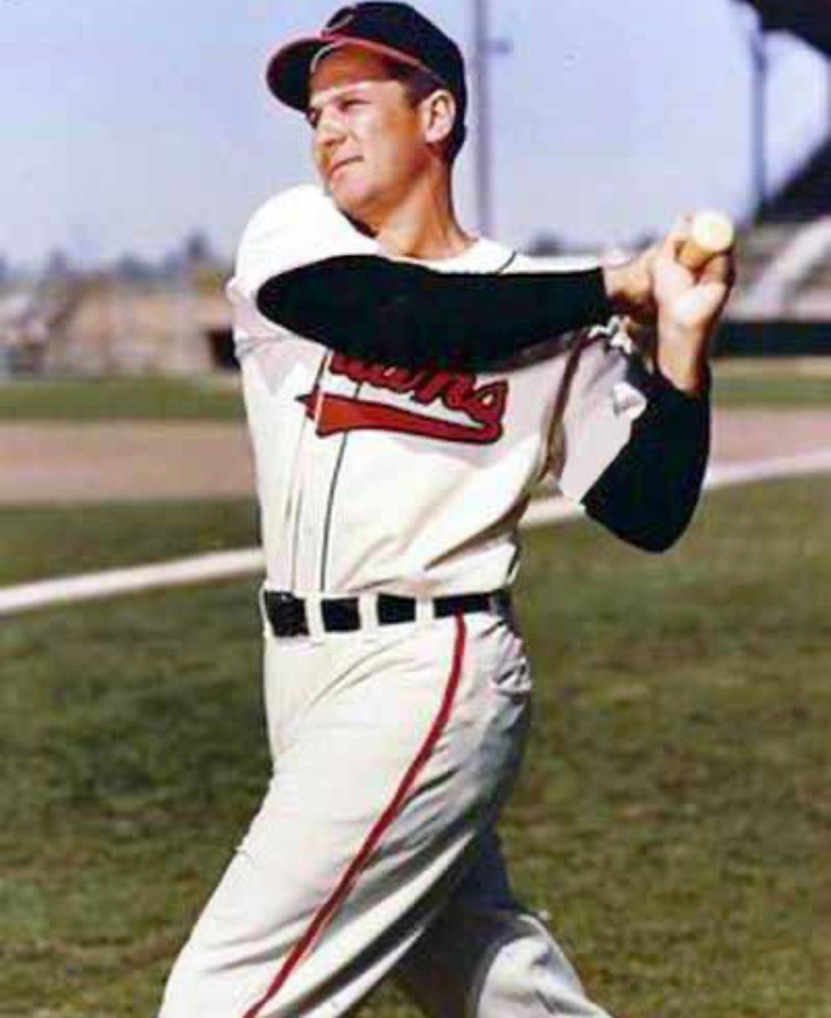 Al Rosen Cleveland Indians Official MLB Majestic Jersey product image 3