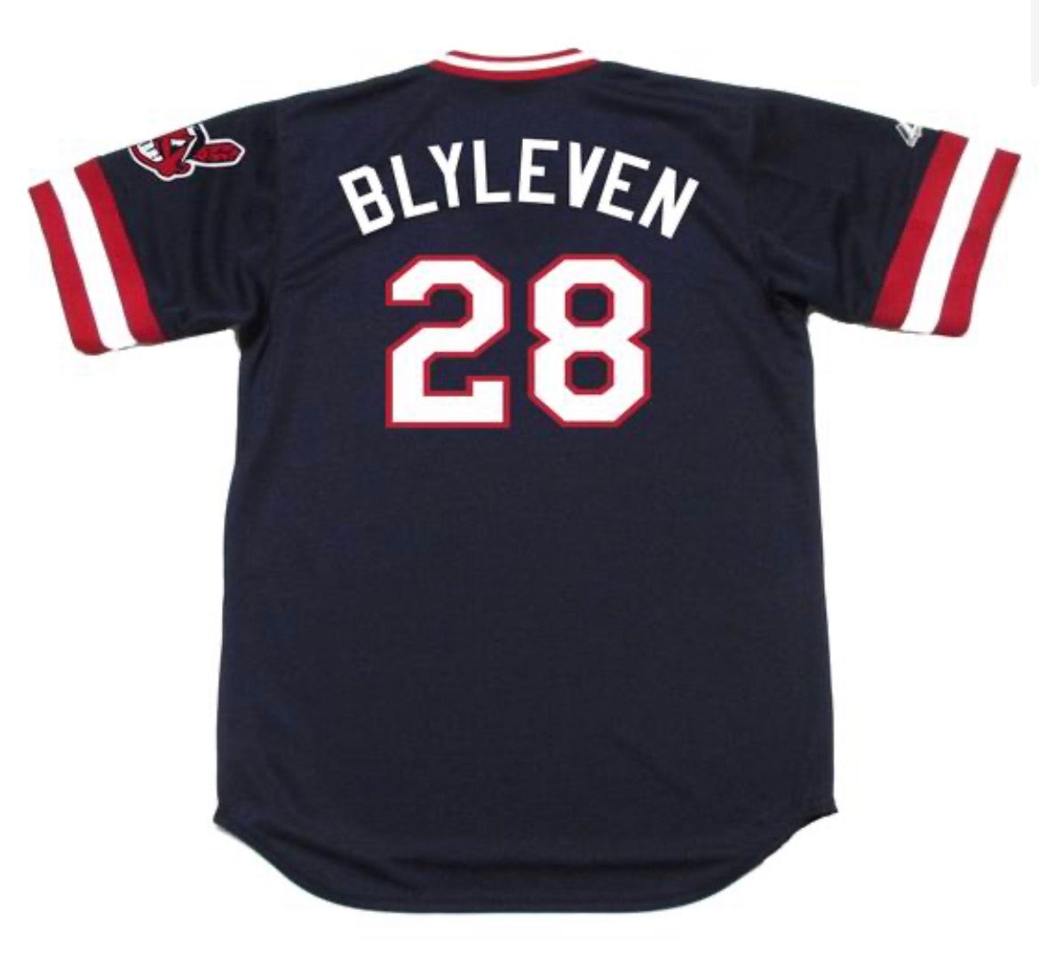 Bert Blyleven Cleveland Indians Official MLB Majestic Jersey product image 1