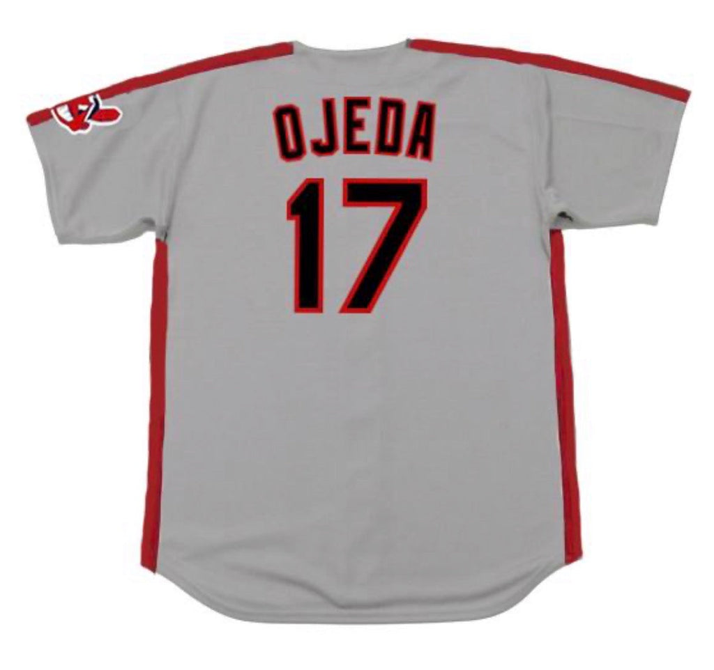Bob Ojeda Cleveland Indians Official MLB Majestic Jersey product image 1