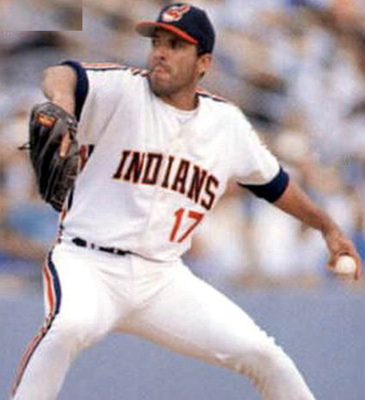 Bob Ojeda Cleveland Indians Official MLB Majestic Jersey product image 4