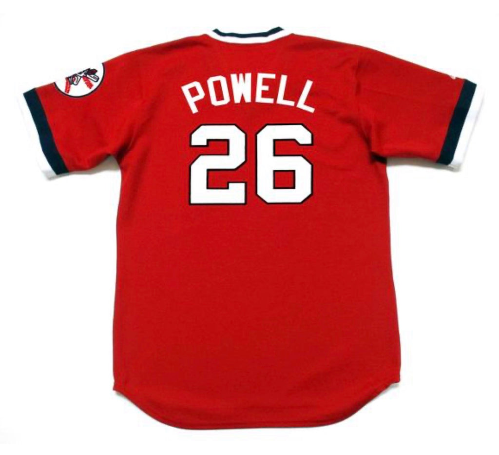Boog Powell Cleveland Indians Official MLB Majestic Jersey product image 1