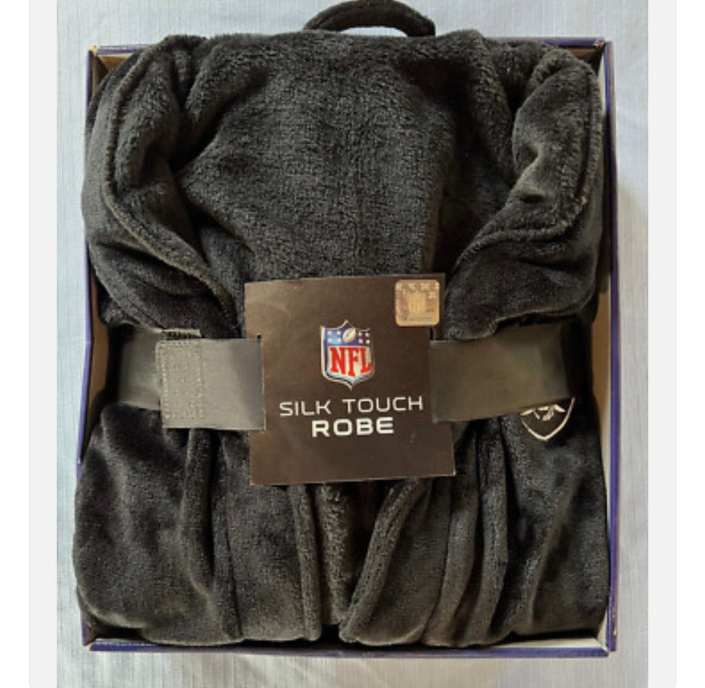 Las Vegas Raiders Men’s/Woman Official NFL bath robe 26x47 product image 2
