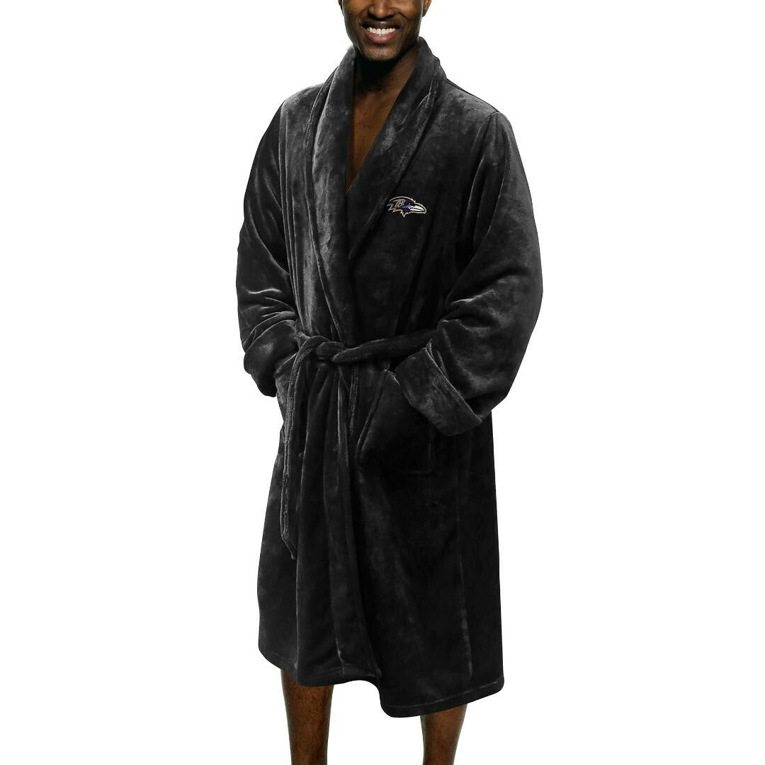 Baltimore Ravens Men’s/Woman Official NFL bath robe 26x47 product image 1
