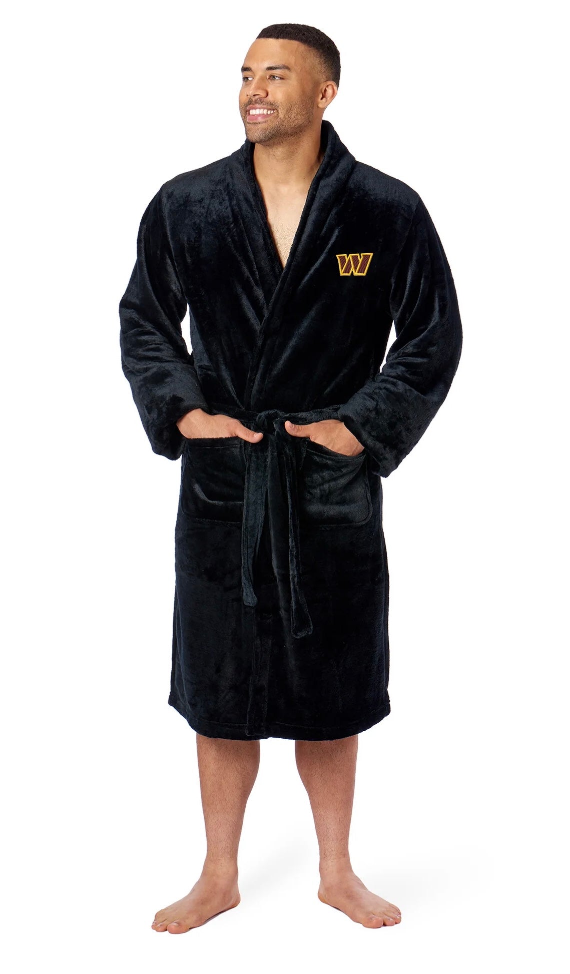Washington Commanders Men’s/Woman Official NFL bath robe product image 1