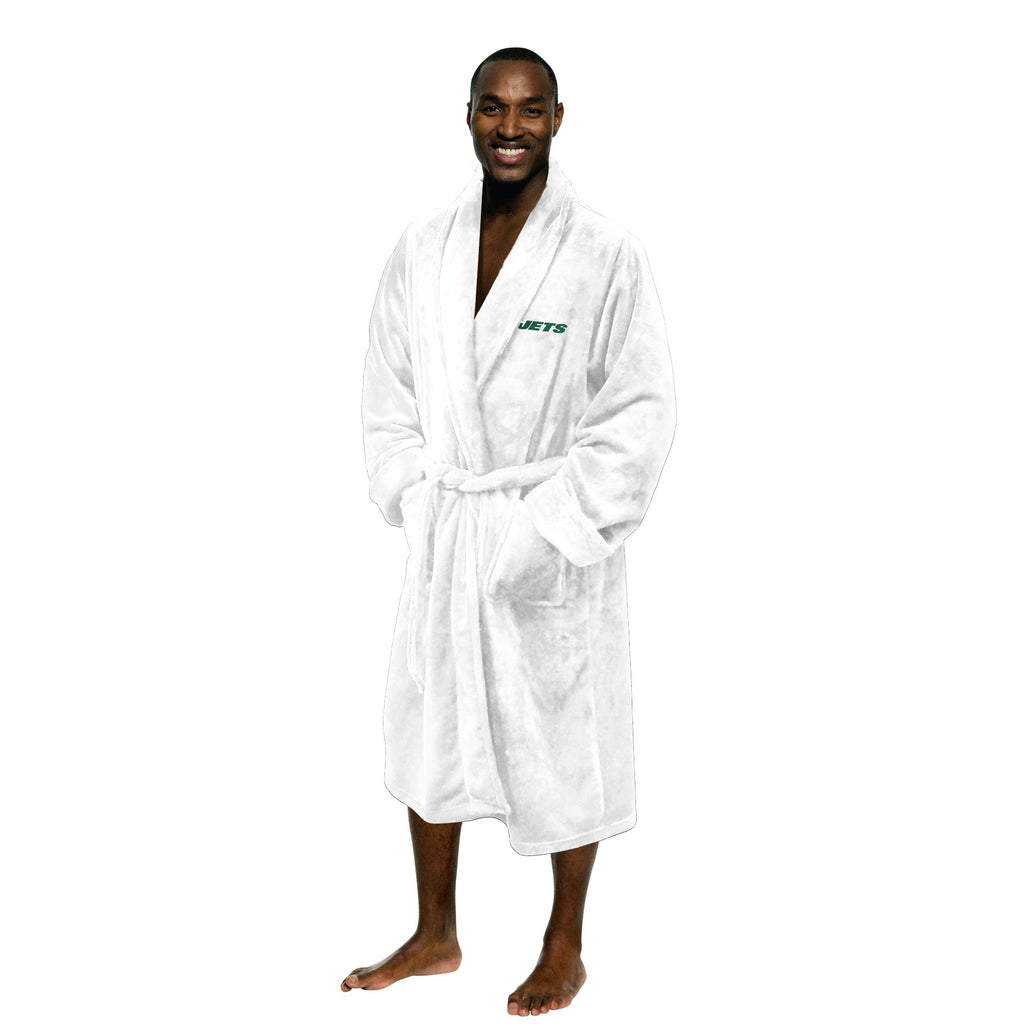 New York Jets Men’s/Woman Official NFL bath robe 26x47 one product image 1