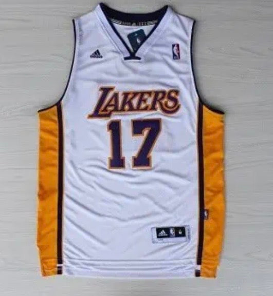 Jeremy Lin Los Angeles Lakers Official NBA Jersey white product image 2