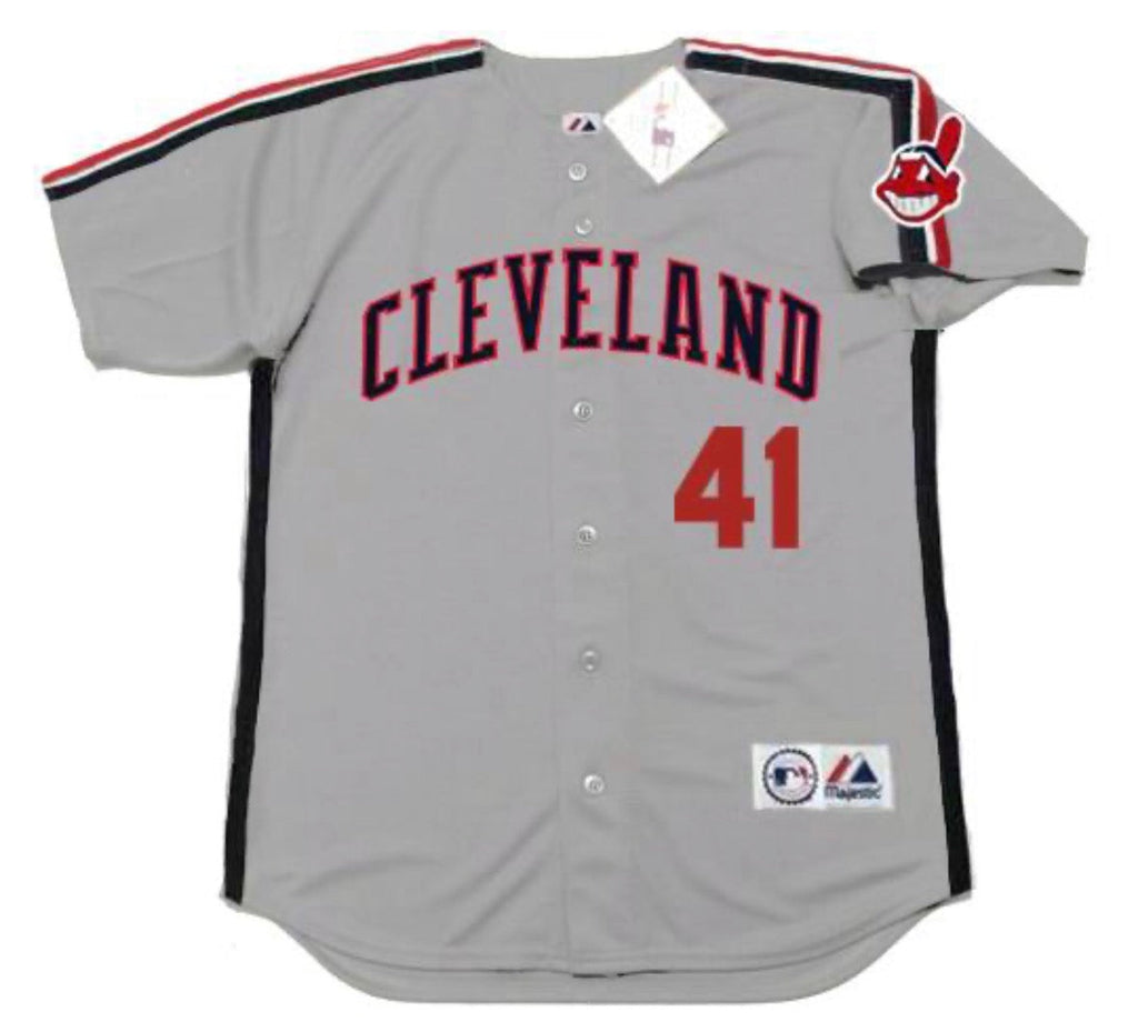 Charles Nagy Cleveland Indians Official MLB Majestic Jersey product image 2