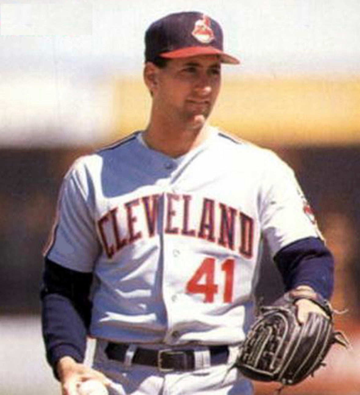Charles Nagy Cleveland Indians Official MLB Majestic Jersey product image 4