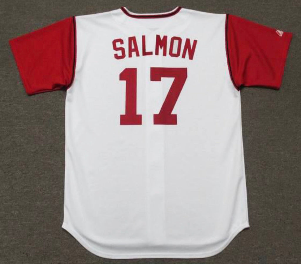 Chico Salmon Cleveland Indians Official MLB Majestic Jersey product image 1