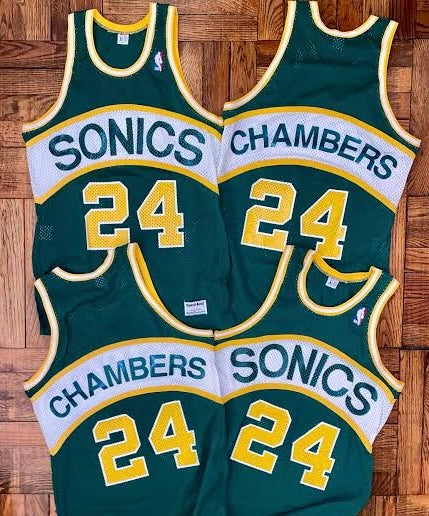Tom Chambers Seattle SuperSonics Official NBA Mitchell & product image 1