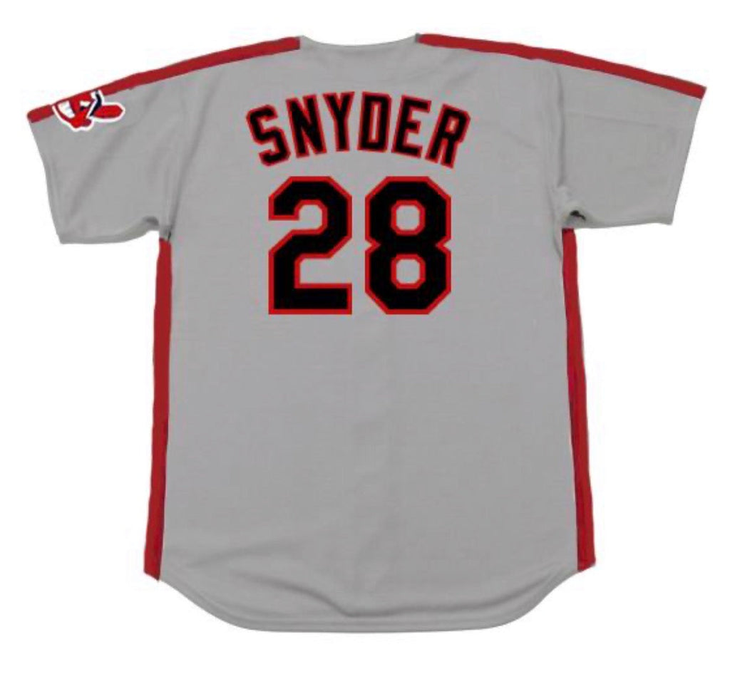 Cory Snyder Cleveland Indians Official MLB Majestic Jersey product image 1