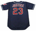 David Justice Cleveland Indians Official MLB Majestic Jersey product image 1